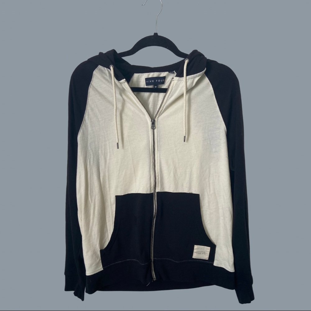 Men’s Lightweight Black and Cream Jacket